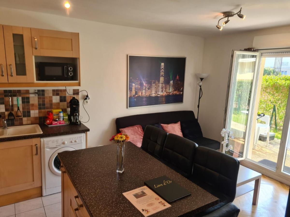 Appartement Avec Rez De Jardin A Disneyland Montévrain Zewnętrze zdjęcie